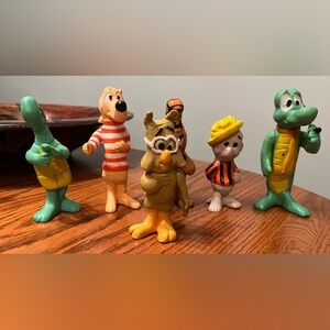 Albert Alligator and Friends  Pogo Comic strip Promo Toy lot